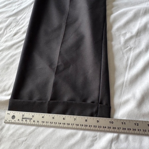 Izod Golf Classix Men's Performance Golf Pants Black 42x30 Preppy Outdoor Cuffed - Picture 11 of 14